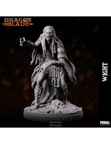 Miniatura de no-muerto ideal para D&D y juegos de rol fantasy.