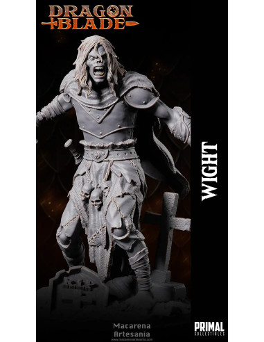 Detalle del rostro salvaje y aterrador de Wight 03.