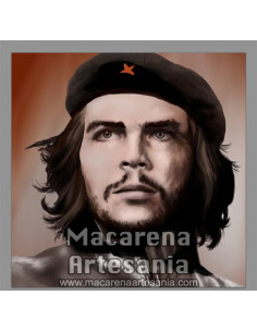 Azulejo cuadrado del Che Guevara, solo en venta en nuestra tienda online.